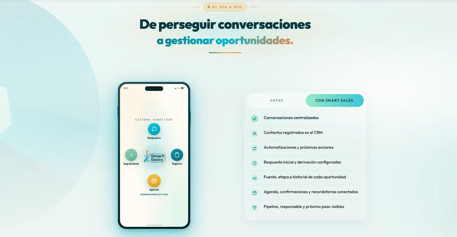 Smart Sales: de conversaciones a oportunidades