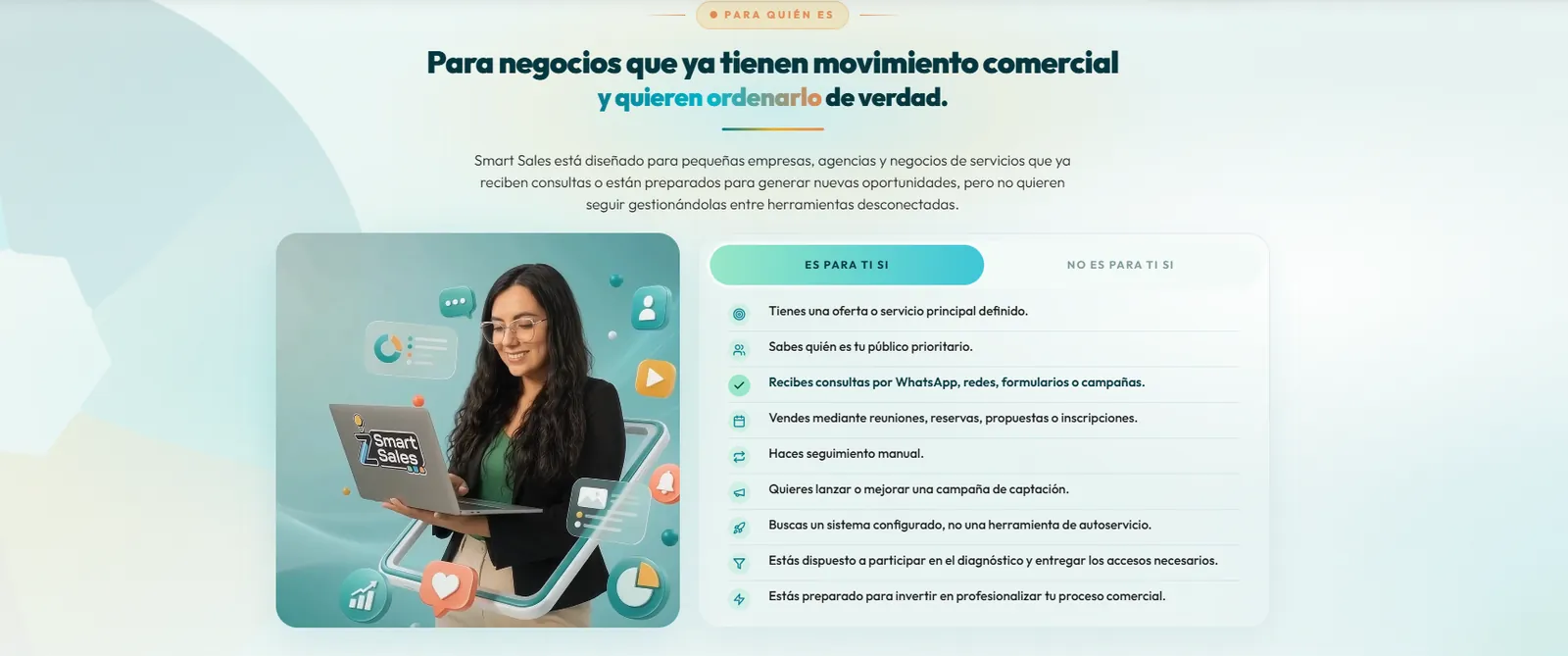 Para quién es Smart Sales